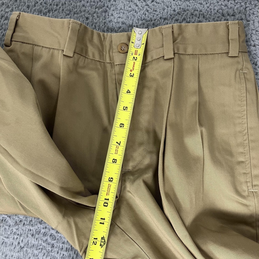 Bills Khakis Pants Mens 30x38 Beige Model‎ 2 Pleated Classic Fit Chino Made USA - Picture 6 of 8